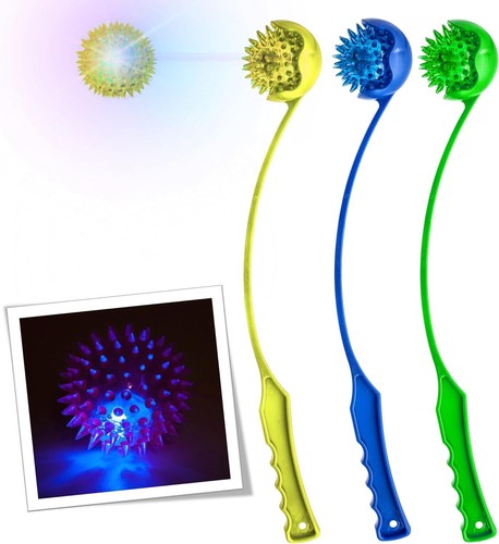 Light dog ball thrower - light,