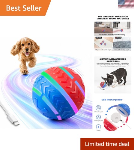 Light moving dog - up,