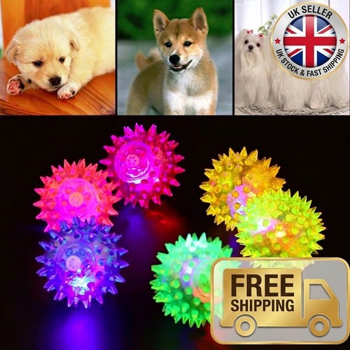 Led light pet ball toy - led,