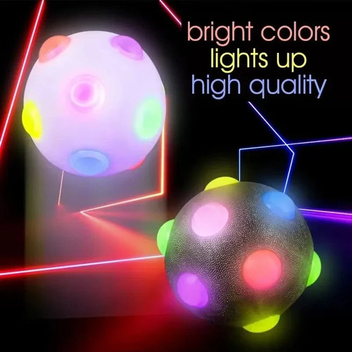 Pet dog light bouncing ball - light, up