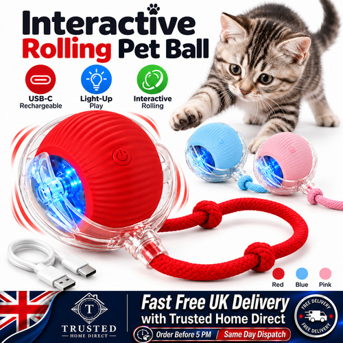 Automatic rolling cat - automatic, ball