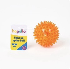 Light up spiky dog ball