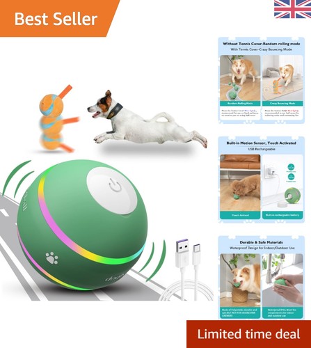 Interactive light dog - light-up, ball