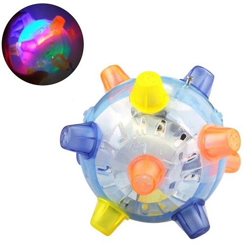 Music jumping dancing ball - jumping,
