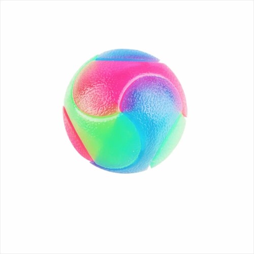 Dog flashing elastic ball - flashing,