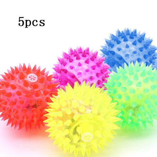 Pack led dog balls - 5, up