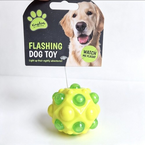 Kingdom flashing led dog toy - flashing,